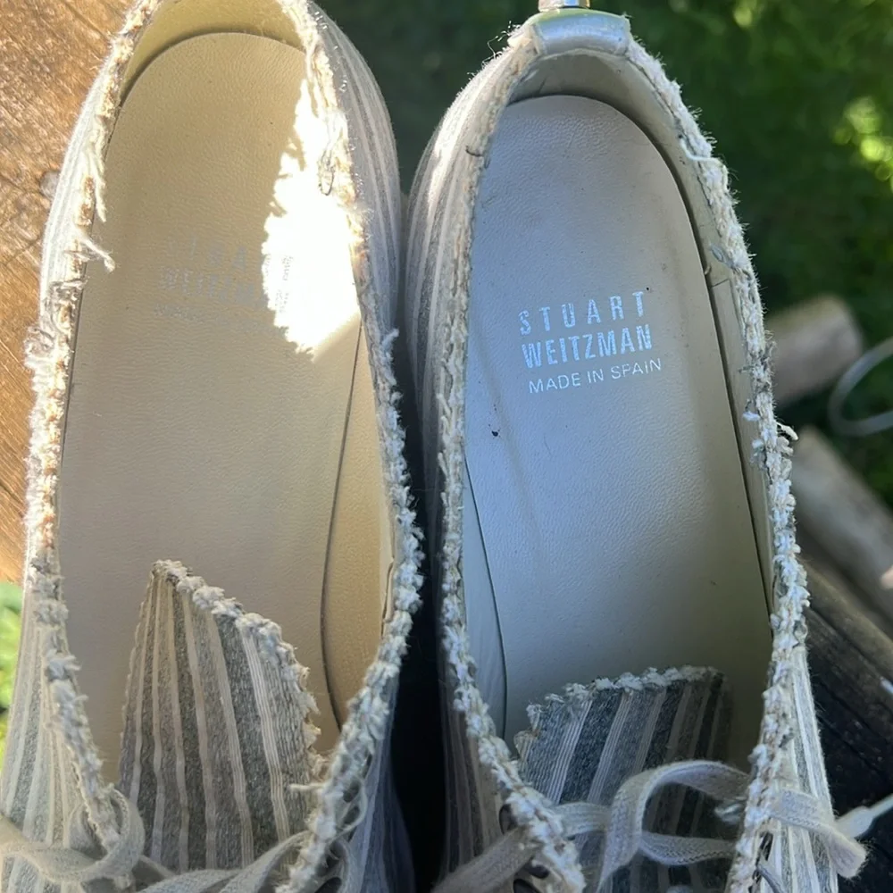 Stuart weitzman wedge platform oxfords - Picture 3 of 8